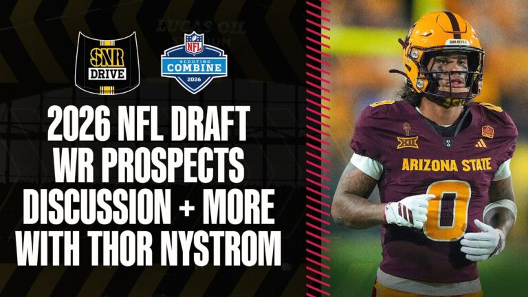 2026 WR Prospect Discussion More with Thor Nystrom SNR Drive Pittsburgh Steelers