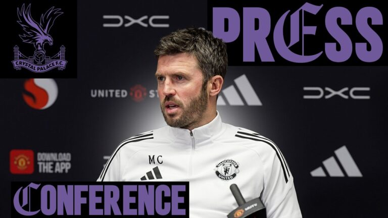 He’s Been Terrific Around The Group Michael Carrick Pre-Crystal Palace Press Conference