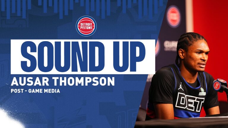 Post-Game Press Conference: Ausar Thompson Pistons vs. Cavs  02.27.26