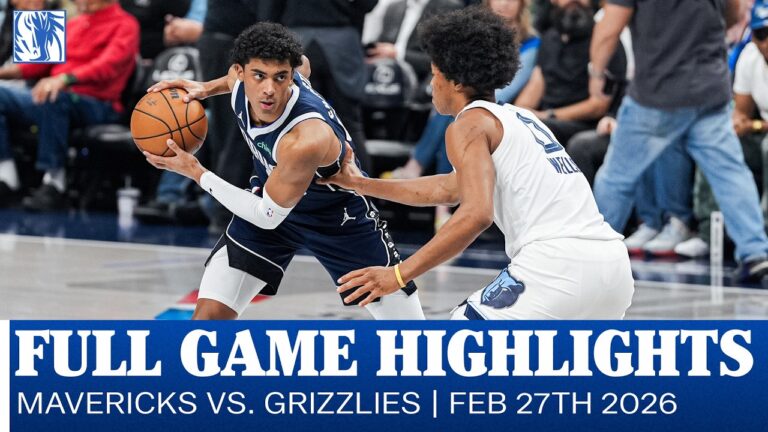 Mavericks Highlights vs. Memphis Grizzlies February 27, 2026