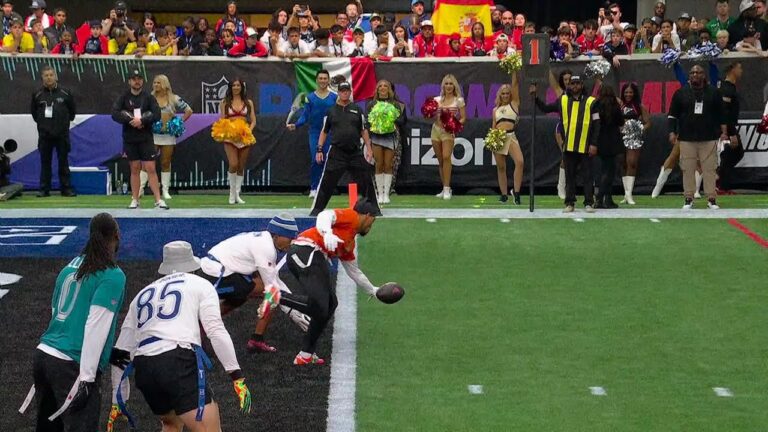 Ja’Marr on Defense??? Chase snags one-handed INT and scores