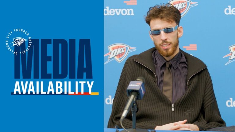 Chet Holmgren on OKC’s comeback OT win Postgame Media February 27, 2026