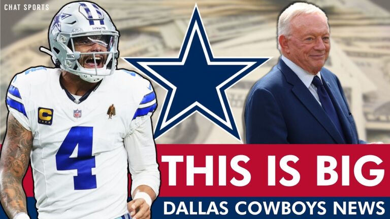 Cowboys Fans Get The News Theyve Been Waiting For With MASSIVE Salary Cap Savings