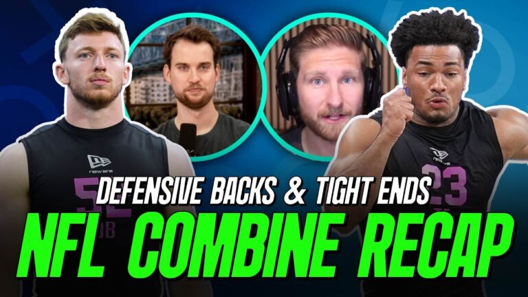 2026 NFL Combine: Defensive Backs & Tight Ends Testing Winners and Losers PFF NFL Show