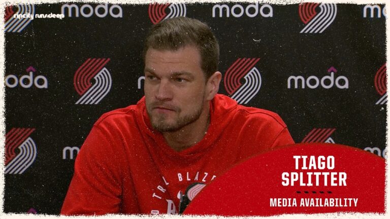 Tiago Splitter Pregame Media Availability Trail Blazers at Hornets February 28, 2026