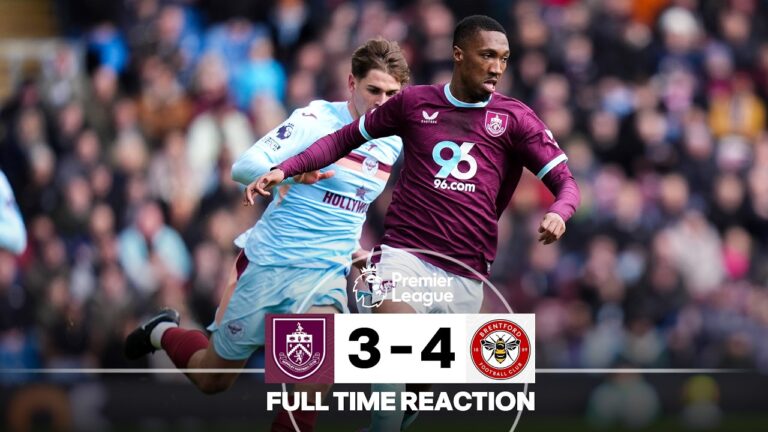 Late VAR Drama As Brentford Win It At The Death FULL TIME REACTION Burnley 3-4 Brentford