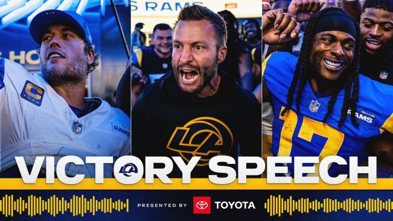 MVP Chants, Postgame Speeches & More Rams Victory Speech Marathon