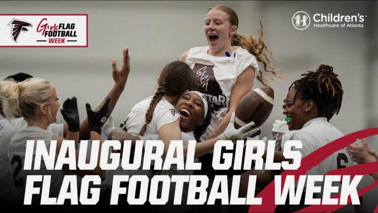 2026 Atlanta Falcons Girls Flag Football Week Highlights from inaugural celebration