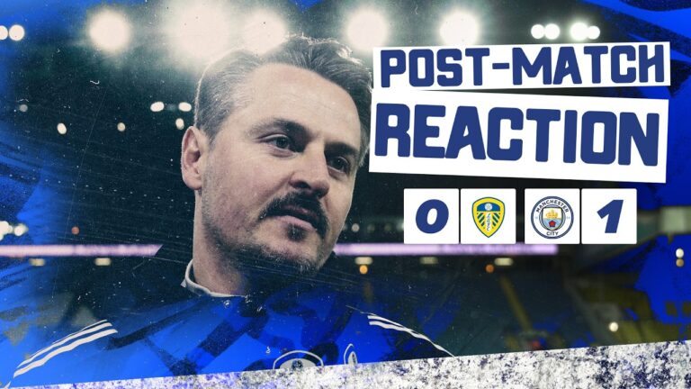 Proud of the performance Assistant manager Edmund Riemer Leeds United 0-1 Manchester City