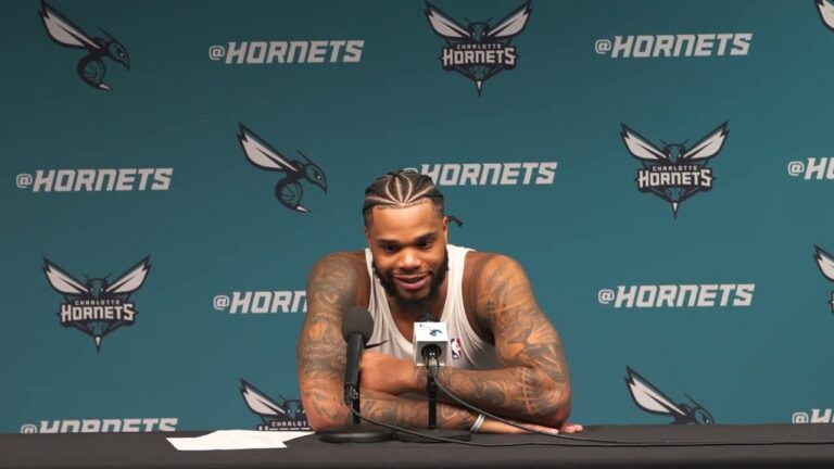 Hornets vs Trail Blazers: Miles Bridges Postgame Media Availability 2 28 2026