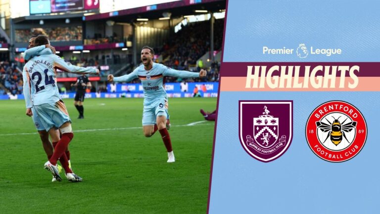 Damsgaard’s late strike wins chaotic game! Burnley 3-4 Brentford Premier League Highlights