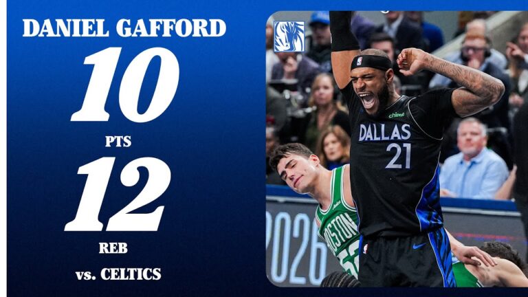 Daniel Gafford (10 PTS 12 REB) vs. Boston Celtics February 3, 2026