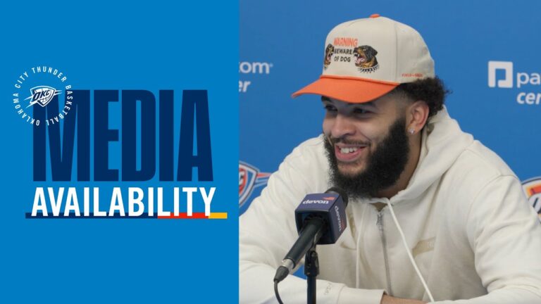 Kenrich Williams on the defensive flexibility of OKC Postgame Media February 3, 2026