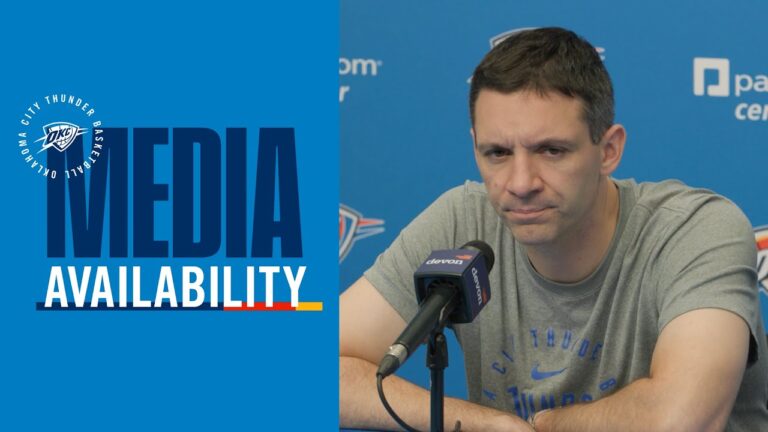 Coach Daigneault on the defensive flexibility of OKC Postgame Media February 3, 2026