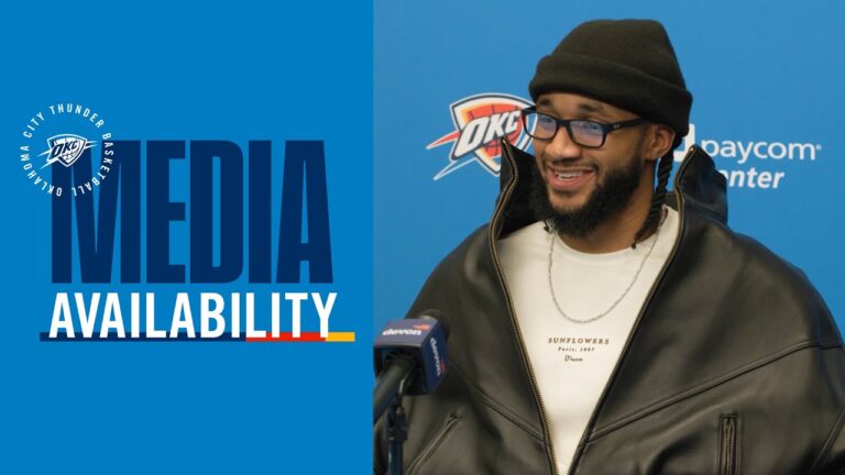 Isaiah Joe on OKC’s offense tonight Postgame Media February 3, 2026