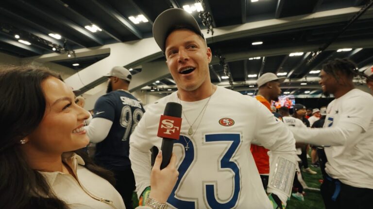 McCaffrey, Juszczyk Talk Team NFC Pro Bowl Win in San Francisco 49ers