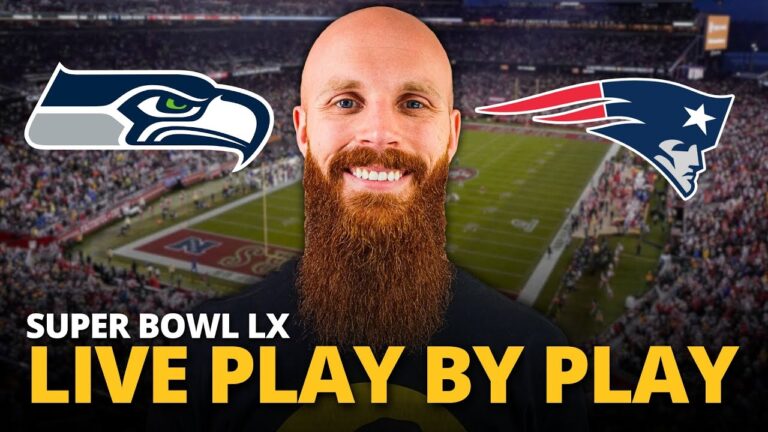 Seahawks vs Patriots LIVE play by play reaction! SUPER BOWL 60