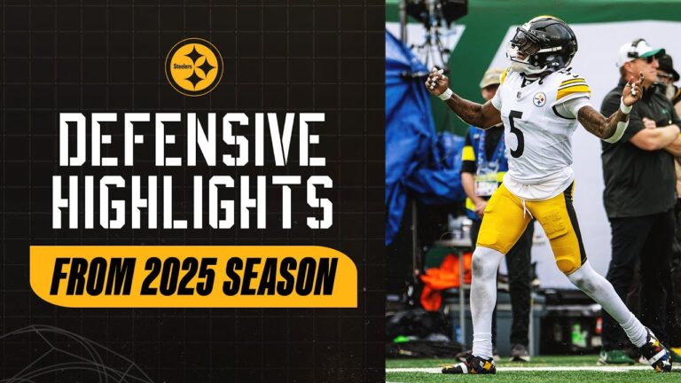 Steelers 2025 Defensive Highlights Pittsburgh Steelers