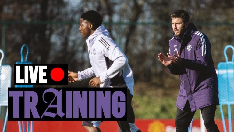 Getting Ready For Spurs LIVE Training