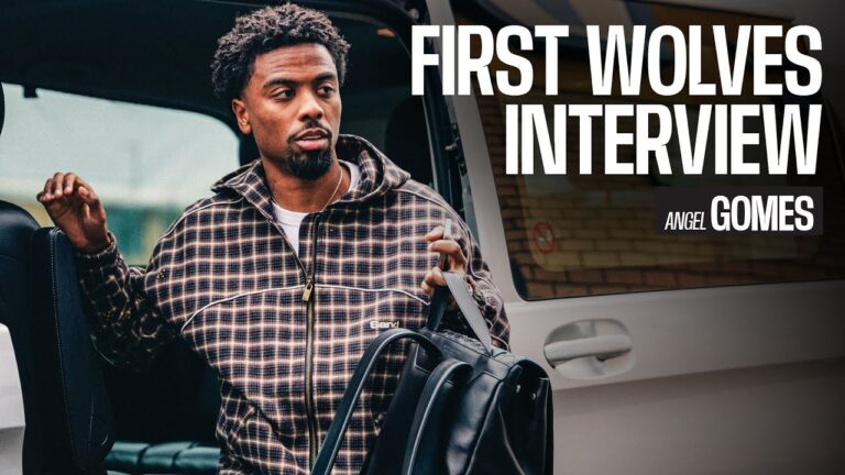 ‘Im super excited!’ Angel Gomes first interview as a Wolves player