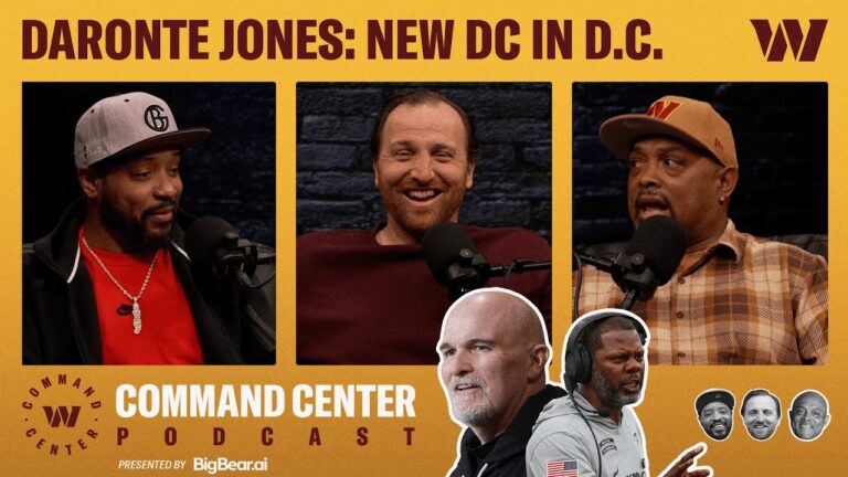 Daronte Jones: Breaking Down the NEW DC Super Bowl Preview Podcast Washington Commanders NFL