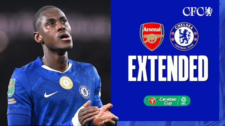 Arsenal 1-0 Chelsea (AGG 4-2) HIGHLIGHTS – Extended Carabao Cup 2025 26