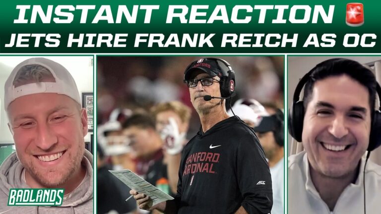 New York Jets Hire FranK Reich as Offensive Coordinator REACTION (FULL BADLANDS)