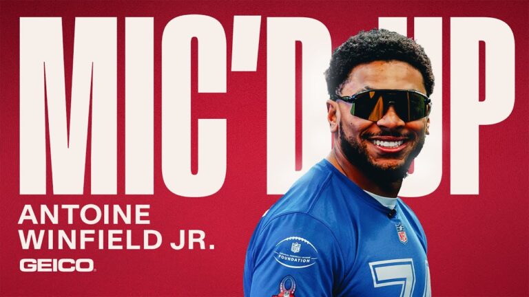 Antoine Winfield Jr. Mic’d Up at 2026 Pro Bowl Tampa Bay Buccaneers