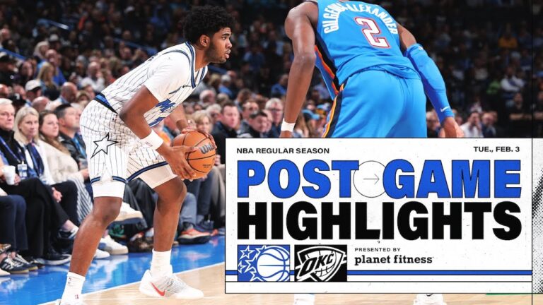 Postgame Highlights: Orlando Magic Vs. Oklahoma City Thunder 2.03.26 Presented By Planet Fitness