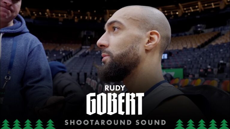 Mike Brought A Lot To This Culture & Team. Rudy Gobert Shootaround Sound 02.04.26
