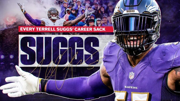 Terrell Suggs Career Sacks Compilation Baltimore Ravens