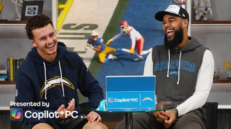 Keenan & Ladd React To Their Favorite Plays LA Chargers