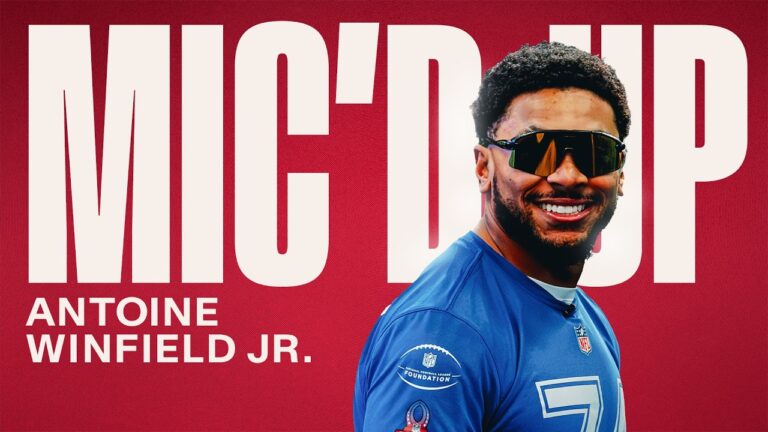 Antoine Winfield Jr. Mic’d Up at 2026 Pro Bowl Tampa Bay Buccaneers