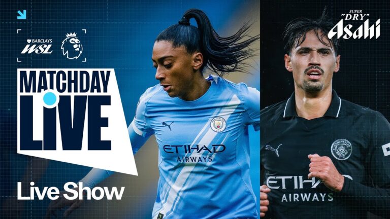 MATCHDAY LIVE! A SUPER SUNDAY WITH TWO TEAMS IN ACTION! Tottenham v Man City Man City v Chelsea