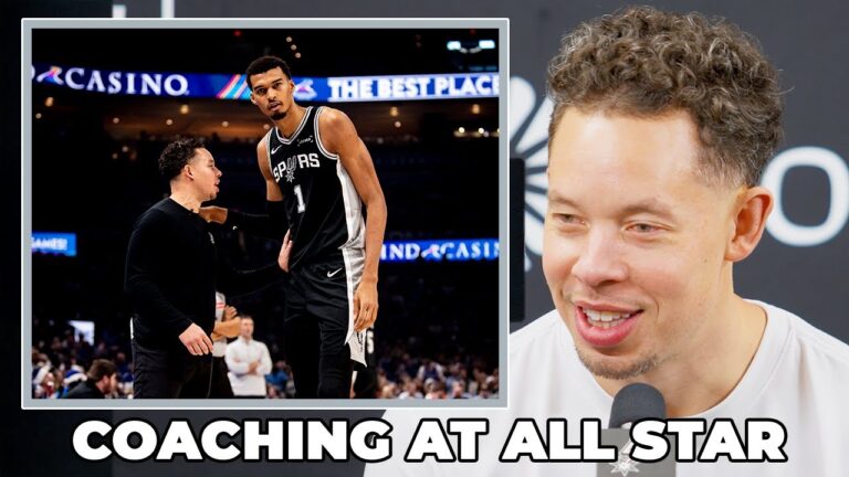 Mitch Johnson On Coaching at All Star Weekend with Wemby