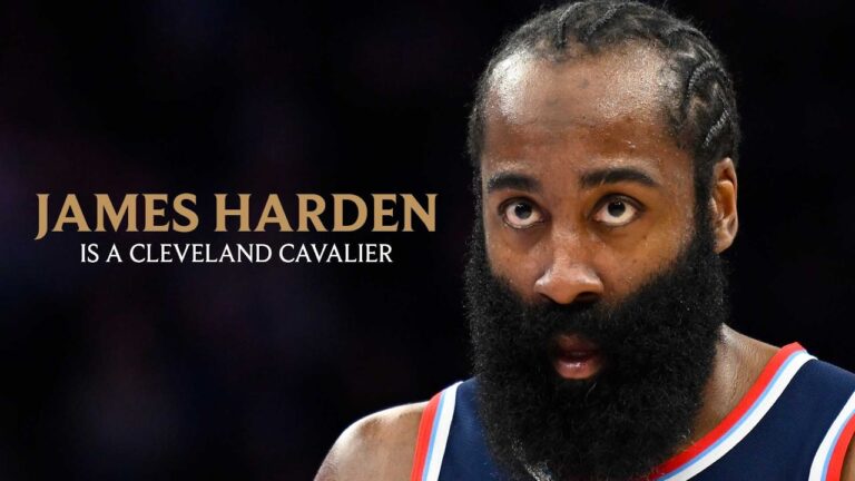 JAMES HARDEN is a Cleveland Cavalier