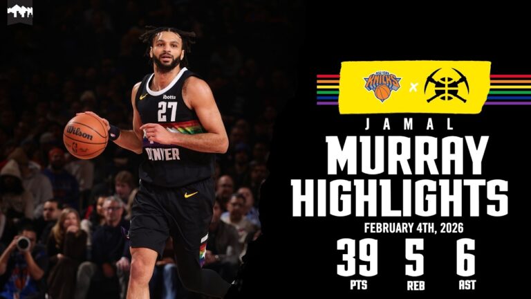 Jamal Murray 39-Point Game Highlights vs. NYK