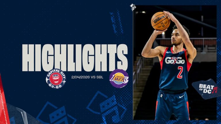 Highlights: Capital City Go-Go vs South Bay Lakers 2.04.26