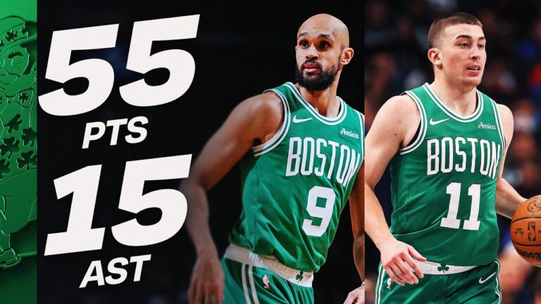 Derrick White & Payton Pritchard Light It Up In Houston – 55 PTS February 4, 2026