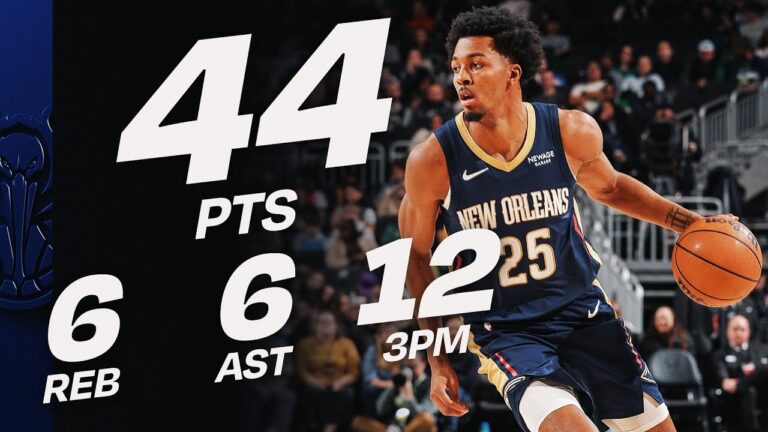 Trey Murphy III Erupts for 44 PTS & Sets Franchise 3-Point Record February 4, 2026