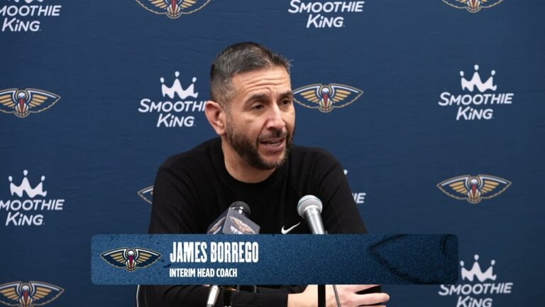 James Borrego Pelicans-Bucks Postgame Interview 2 4 2026
