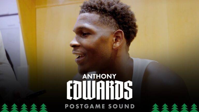 I’ll Make More Than I Miss, I Promise You That. Anthony Edwards Postgame Sound 2.4.26