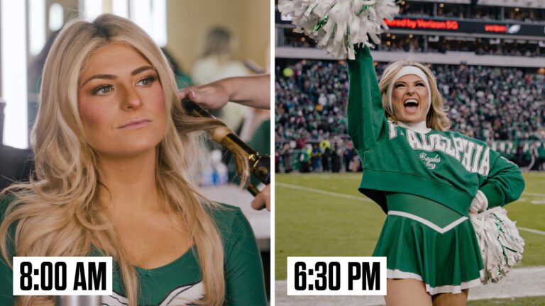 Day In The Life of an NFL Cheerleader on Gameday