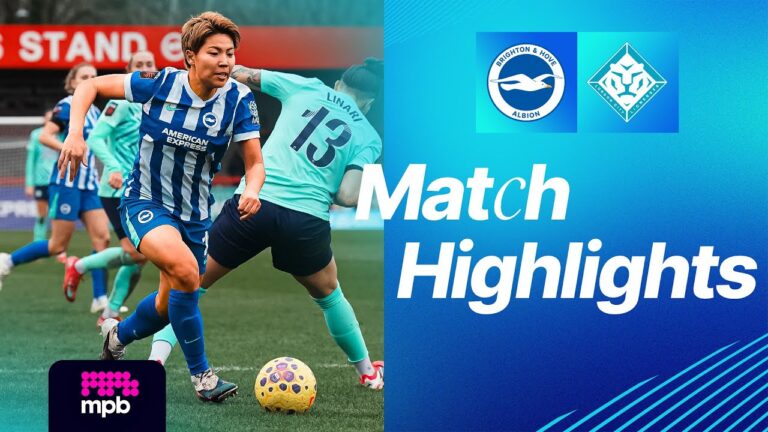 HIGHLIGHTS Brighton v London City Women’s Super League