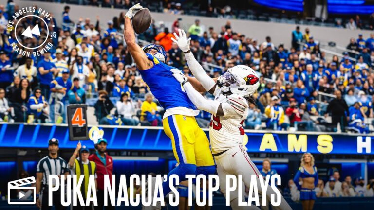 Puka Nacua’s Top Plays From The 2025 Season