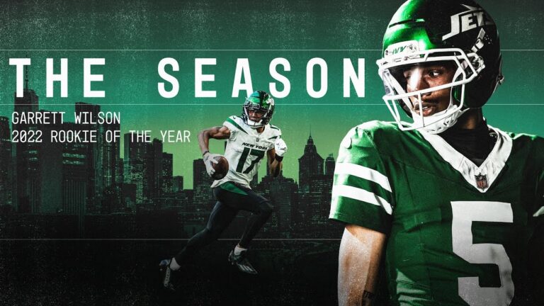 Garrett Wilson: Season One Every Moment from Top 10 to NFL Rookie of the Year