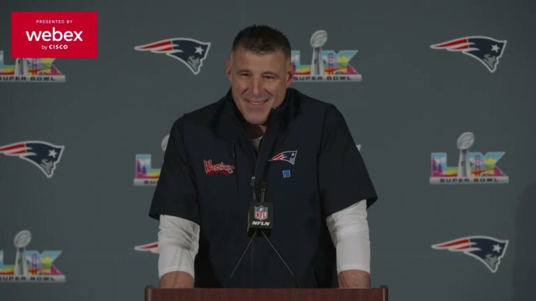 Mike Vrabel: You Have to Continue to Improve as the Season Goes On. Patriots Press Conference