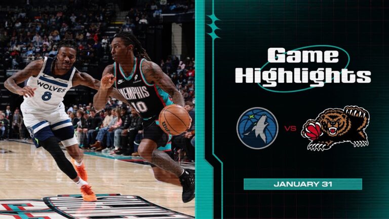 Memphis Grizzlies Highlights vs. Minnesota Timberwolves