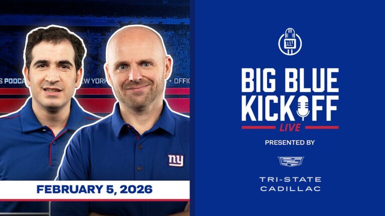 February 5, 2026 Big Blue Kickoff Live New York Giants