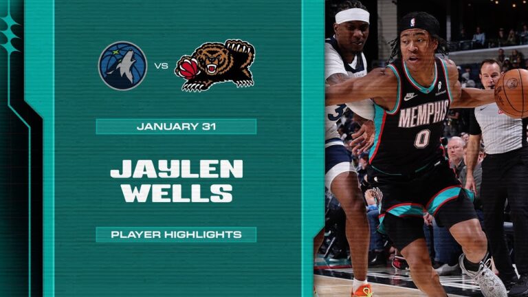 Jaylen Wells Highlights vs. Minnesota Timberwolves